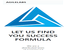 Tablet Screenshot of agilelabs.com